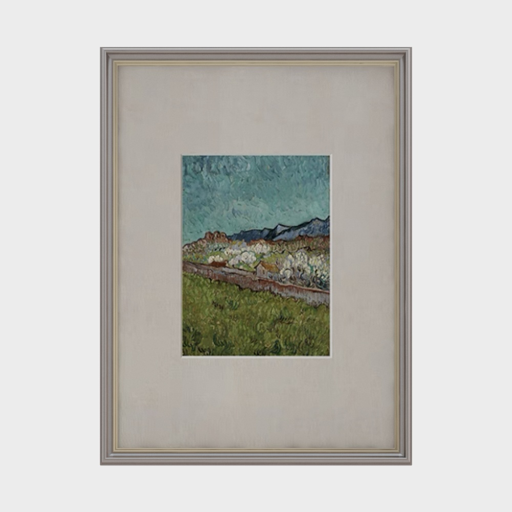 Impressionist Countryside Landscape 3D model