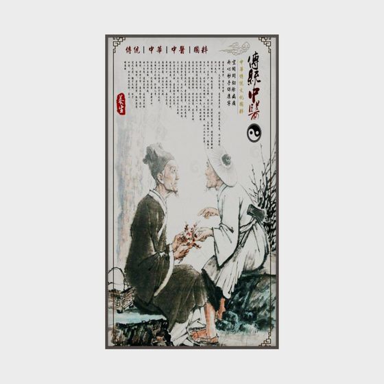 Traditional Chinese Medicine 3D model