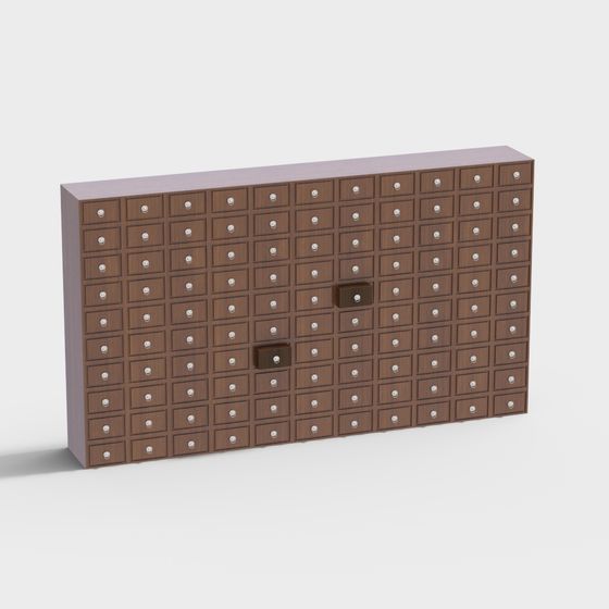 Urban Storage Cabinet 3D model