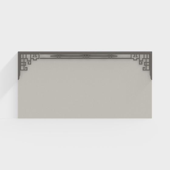 Eastern Window Lattice 3D Model