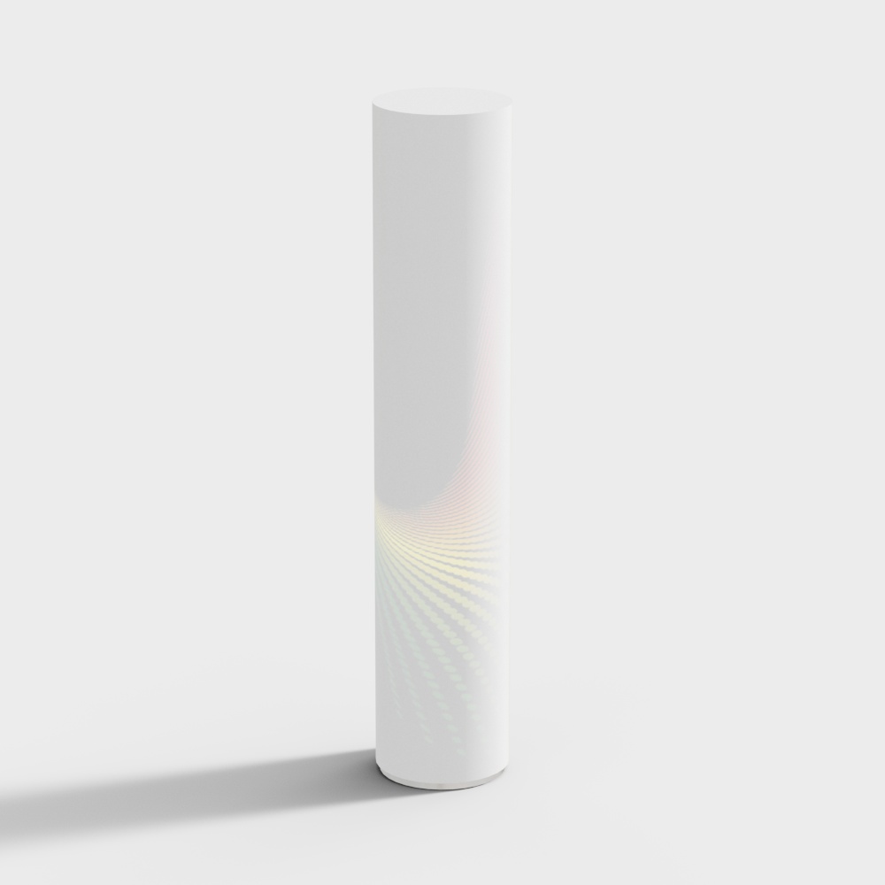 Technology exhibition hall luminous tower