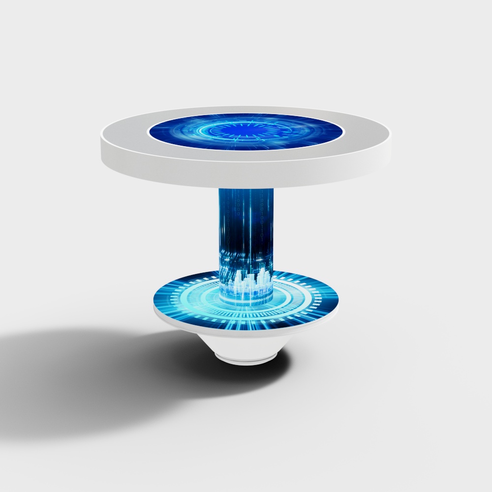 เสาโทเท็มจอภาพน้ำตก