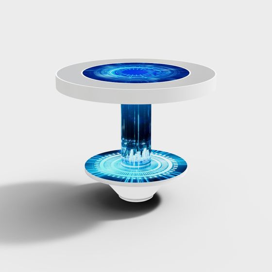 เสาโทเท็มจอภาพน้ำตก