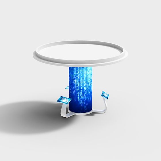 Binary Brilliance 3D model