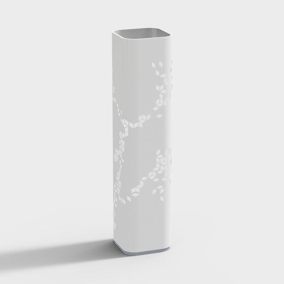 Futuristic Low Poly Geometric 3D model