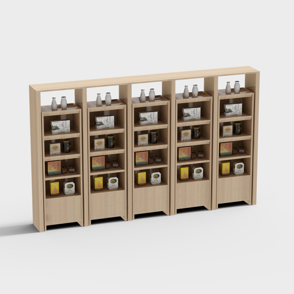 Chinese medicine cabinet in traditional Chinese medicine hospital