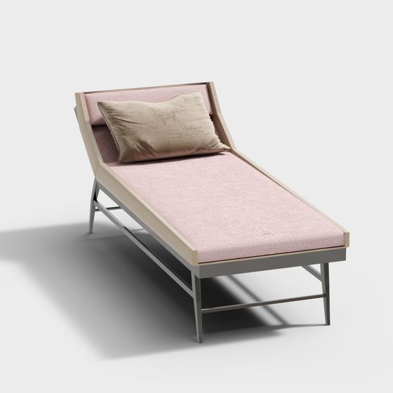 Modern Casual Lounge Chair 3D model