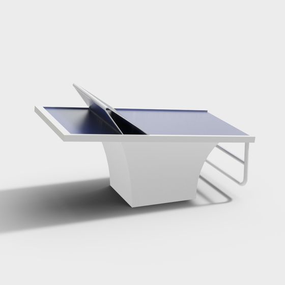 Modern Folding Table 3D model