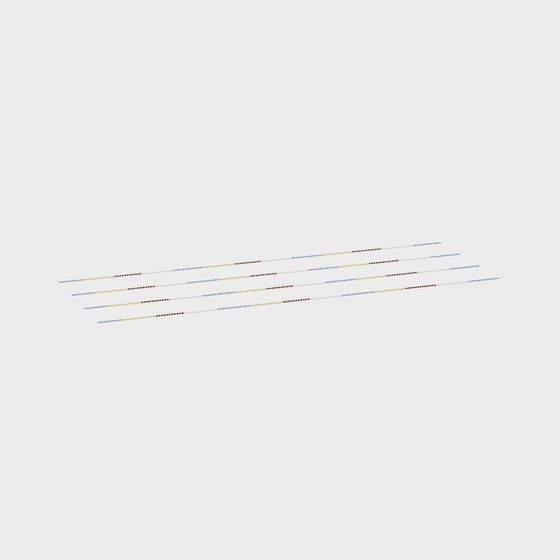 Urban Skyline 3D Model