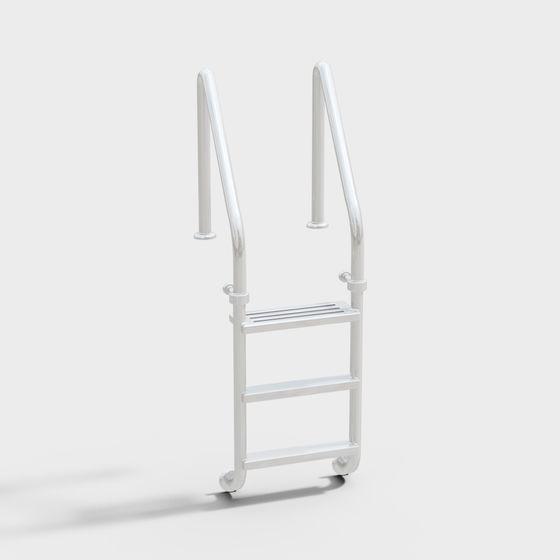 Minimalist 3D Pool Ladder Model