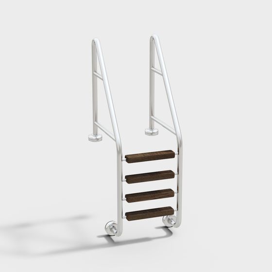 Realistic Pool Ladder 3D model