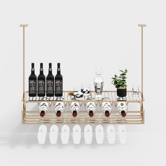 赤ワイングラスホルダー