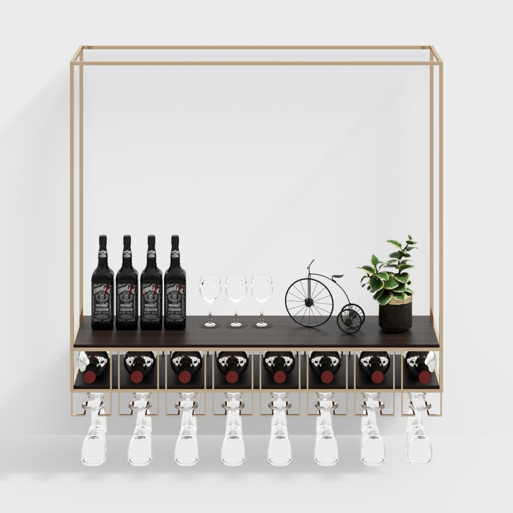 red wine glass holder