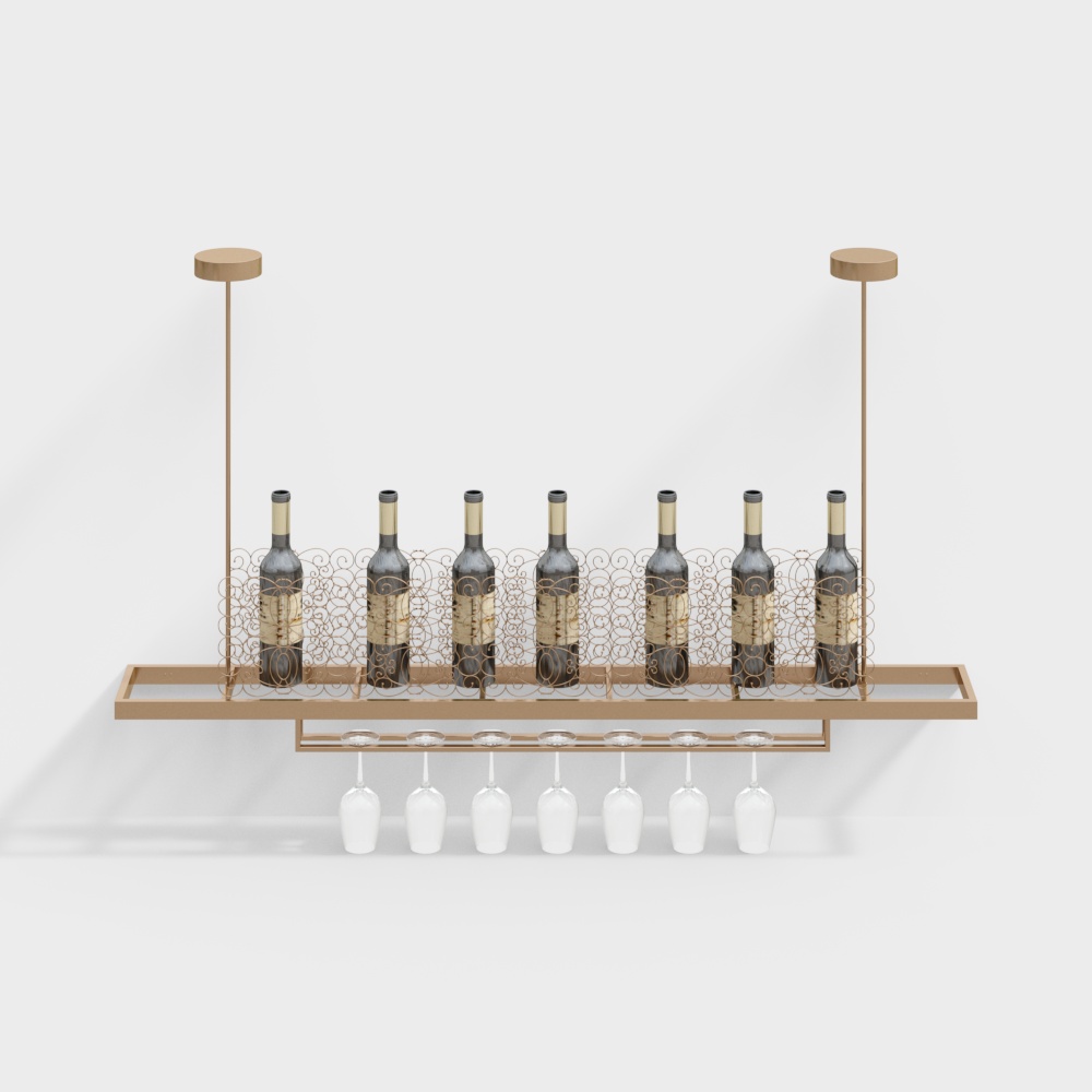 Wine rack wine glass rack