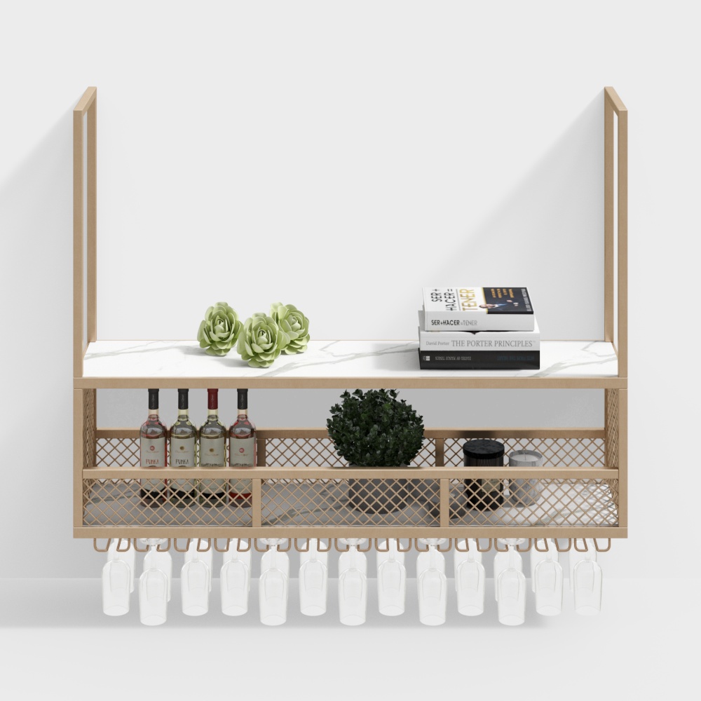 Wine rack wine glass rack