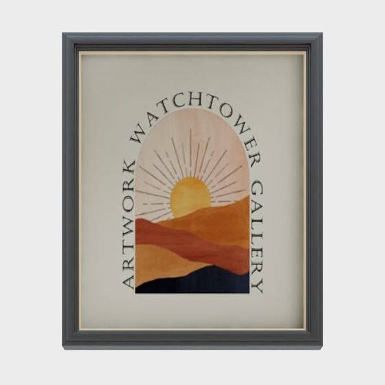 Watchtower Gallery Artwork 3D model