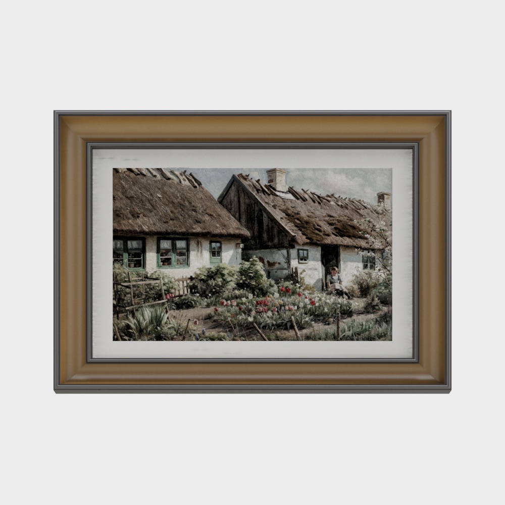 Peintures décoratives d'Asie du Sud-Est