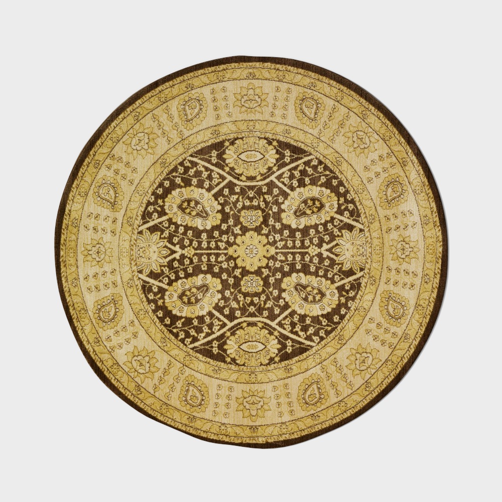 Southeast Asian round rugs