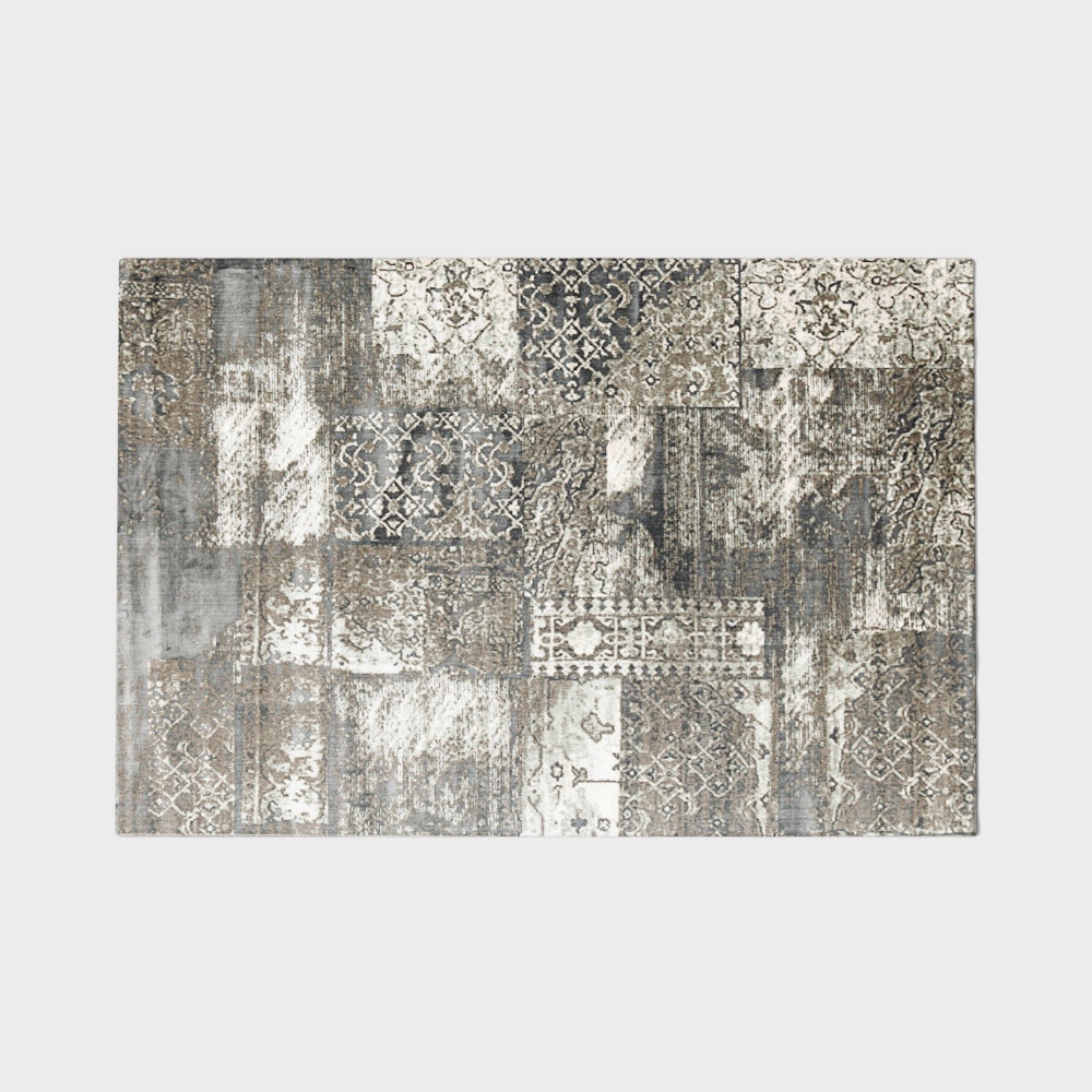 Vintage Patchwork Carpet 3D model