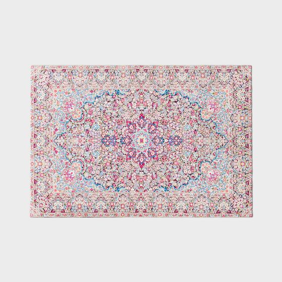 Floral Symphony 3D model Carpet for Creative Spaces