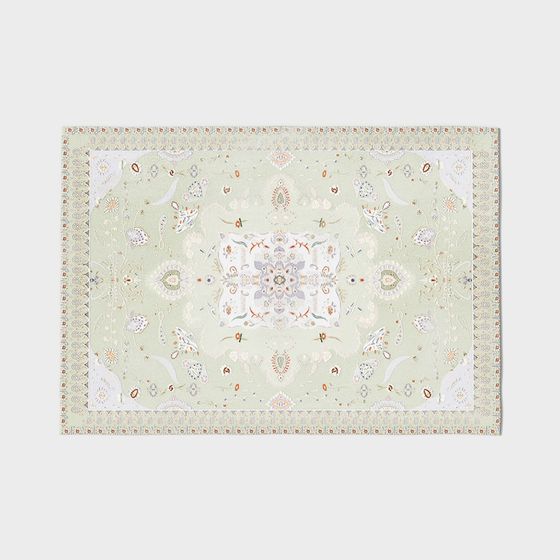 Elegant Green Carpet 3D model for Modern Applications