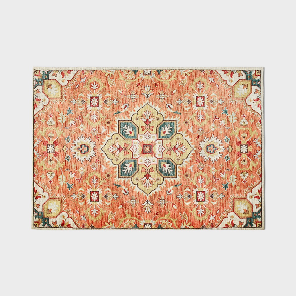 Persian Carpet 3D Model – Low-Poly Colorful Design
