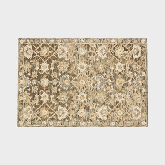 Elegant Antique Carpet 3D Model