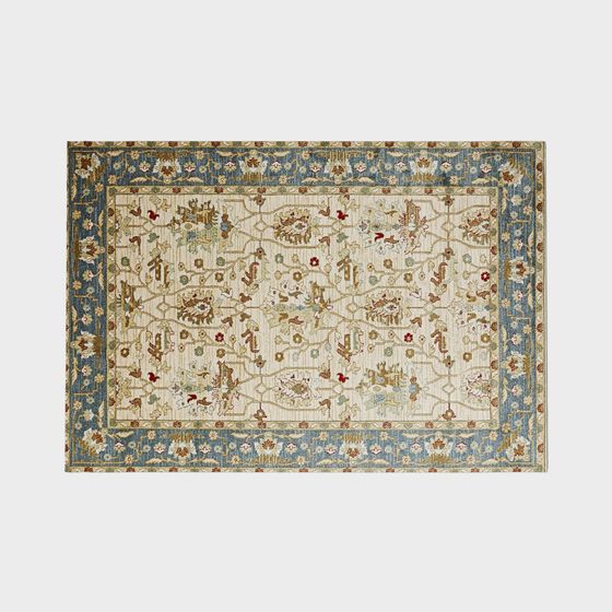 Elegant Oriental Rug 3D model for Creative Projects