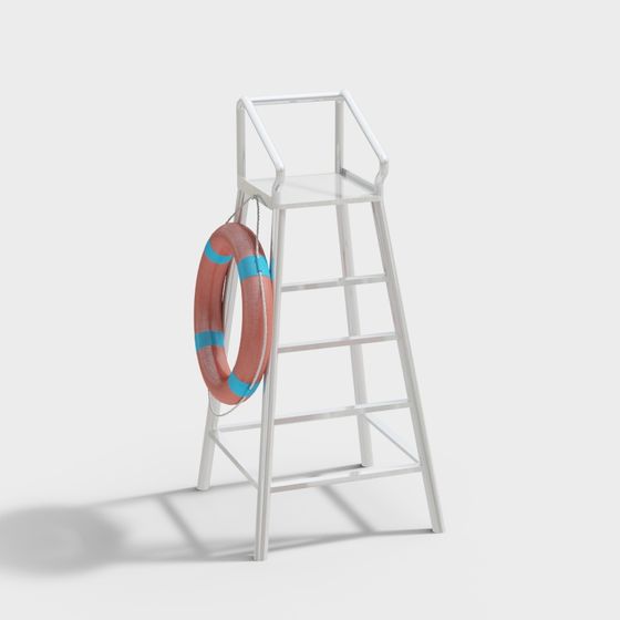 Lifeguard Station 3D model