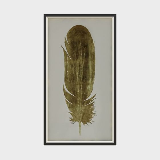 Ancient Feather 3D model for Creative Projects