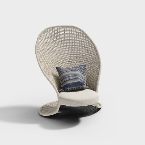 Cozy Nest Chair 3D model