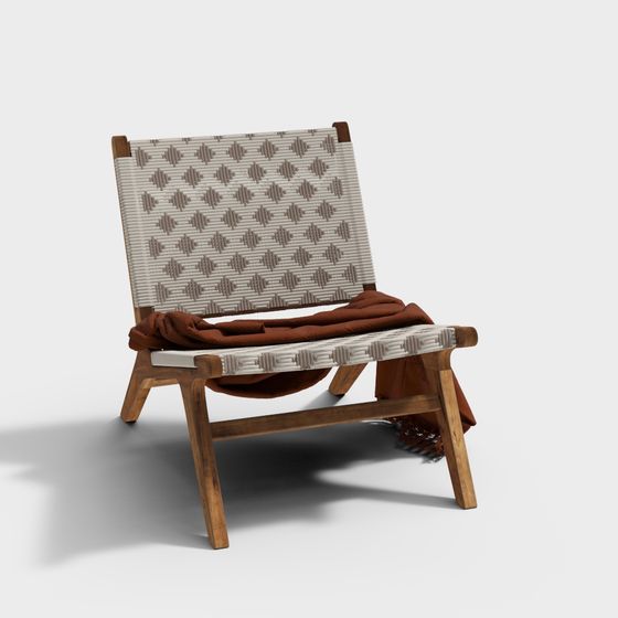 Cozy Lounge Chair 3D model