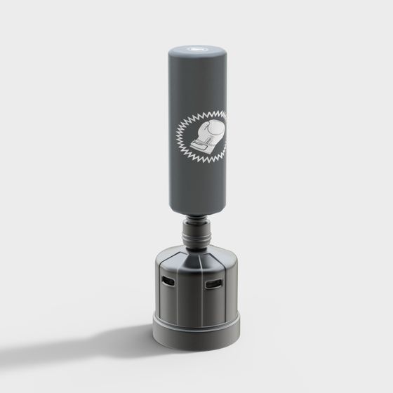 Stylish Boxing Bag 3D Model for Various Applications