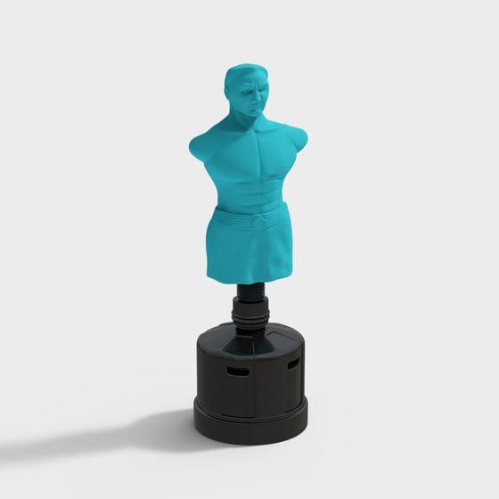 Stylish Low-Polygon Female Model 3D model