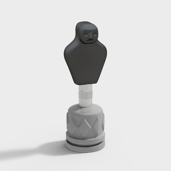 Lightbulb Head 3D model for Creative Projects