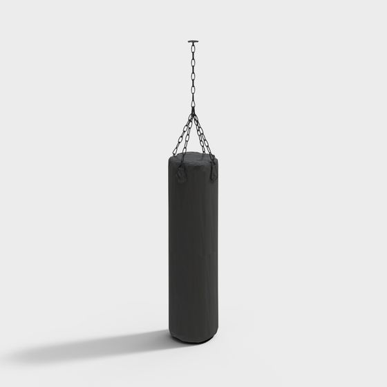 Low Poly Boxing Bag 3D model for Creative Projects