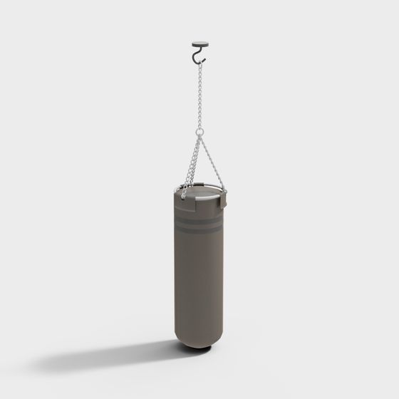 Hanging Punching Bag 3D Model for Creative Projects