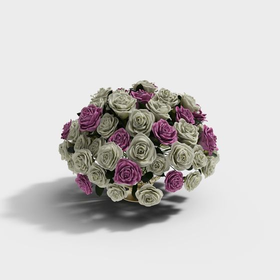 Rose of Love 3D model for Creative Designs