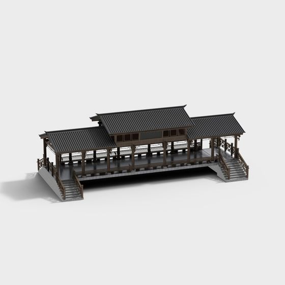 Traditional Chinese Architecture 3D model