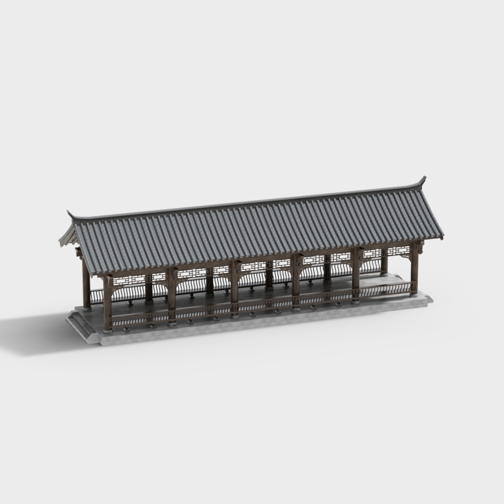 Traditional Pavilion 3D model