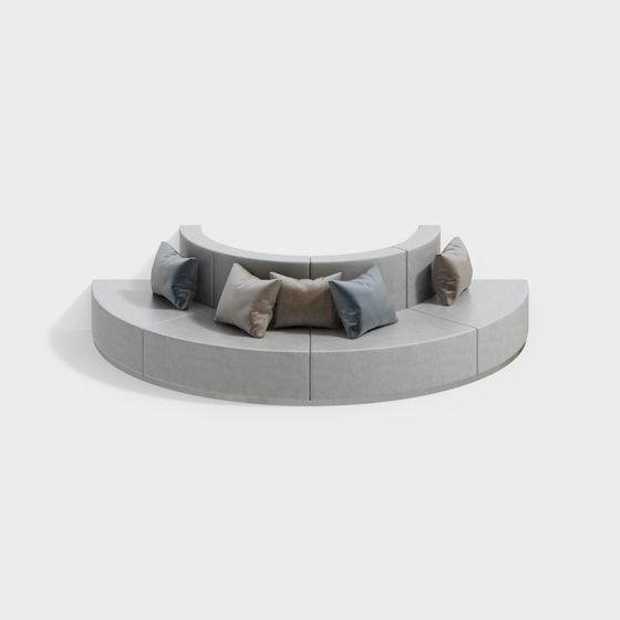 Arc Sofa Chair 3D model for Modern Interiors
