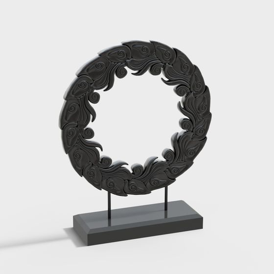 Wind Ring 3D model - Nature's Mystique