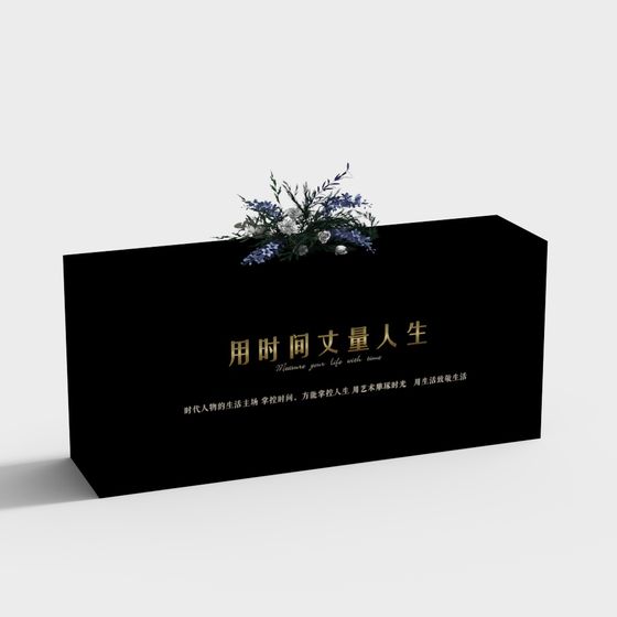 Timeless Bloom Low-Poly 3D model