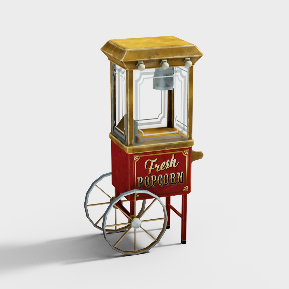 Retro popcorn machine