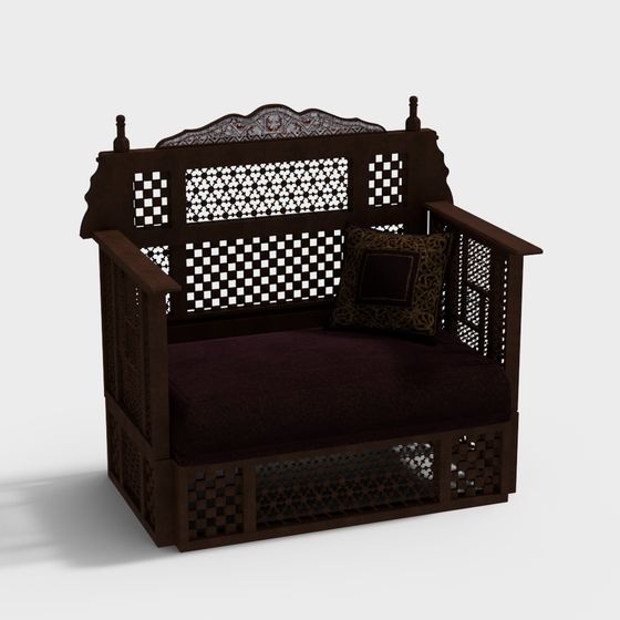 Ancient Elegance Sofa 3D model