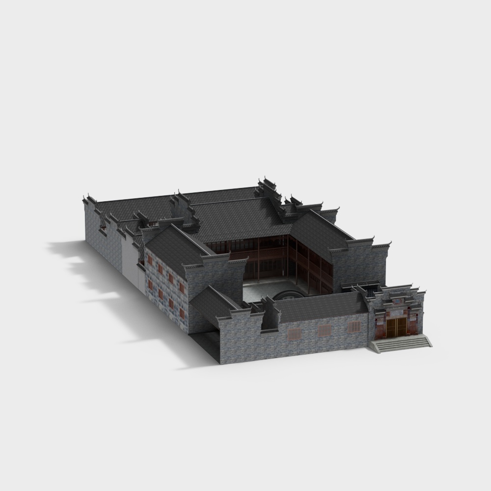 Hui style courtyard house