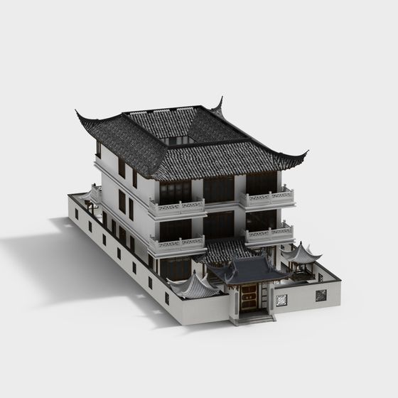 Ancient Charm Residence 3D model