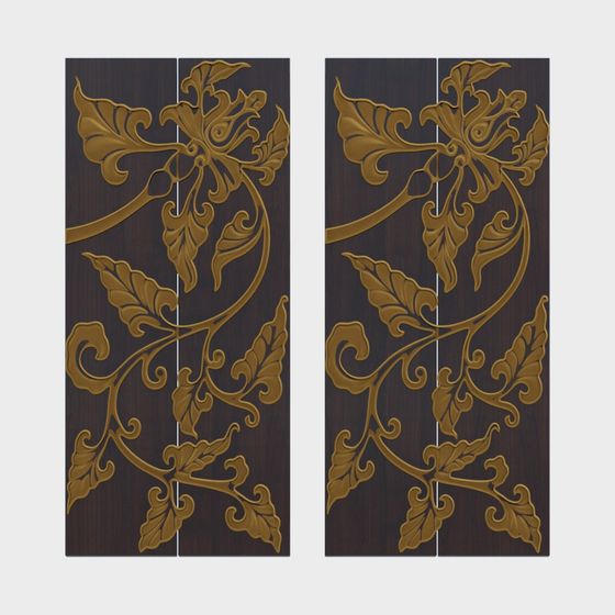 Elegant Low-Polygon Art 3D Model for Creative Projects