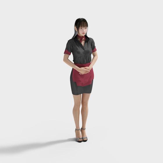 女性服務生角色