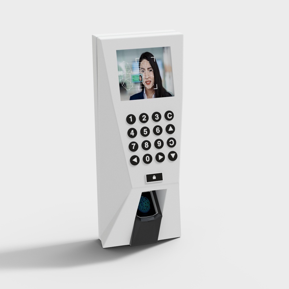 Face recognition punch-in machine